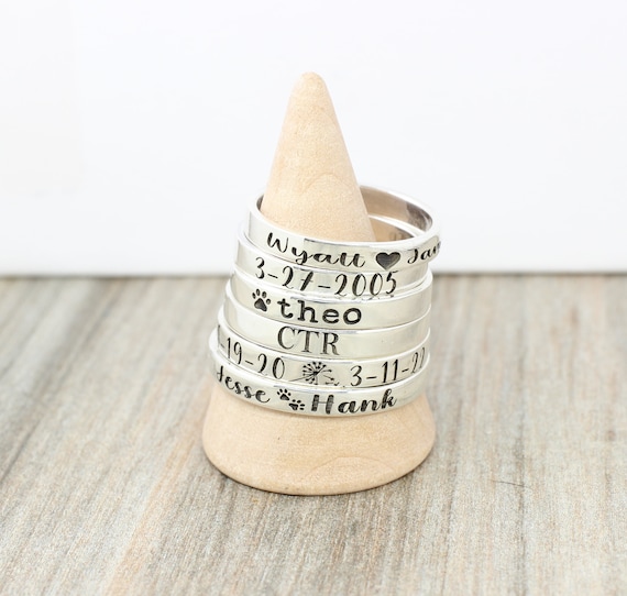 Etsy personalized rings new arrivals