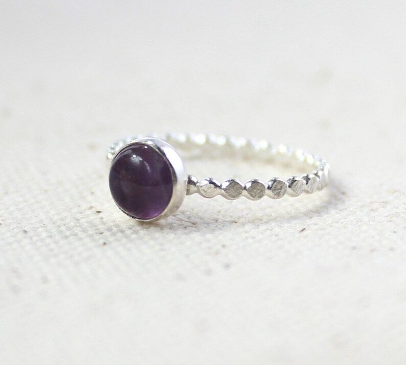 silver amethyst ring silver amethyst ring