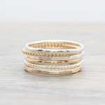 Silver Stackable Rings