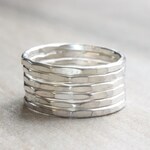 Sterling Silver Stacking Rings