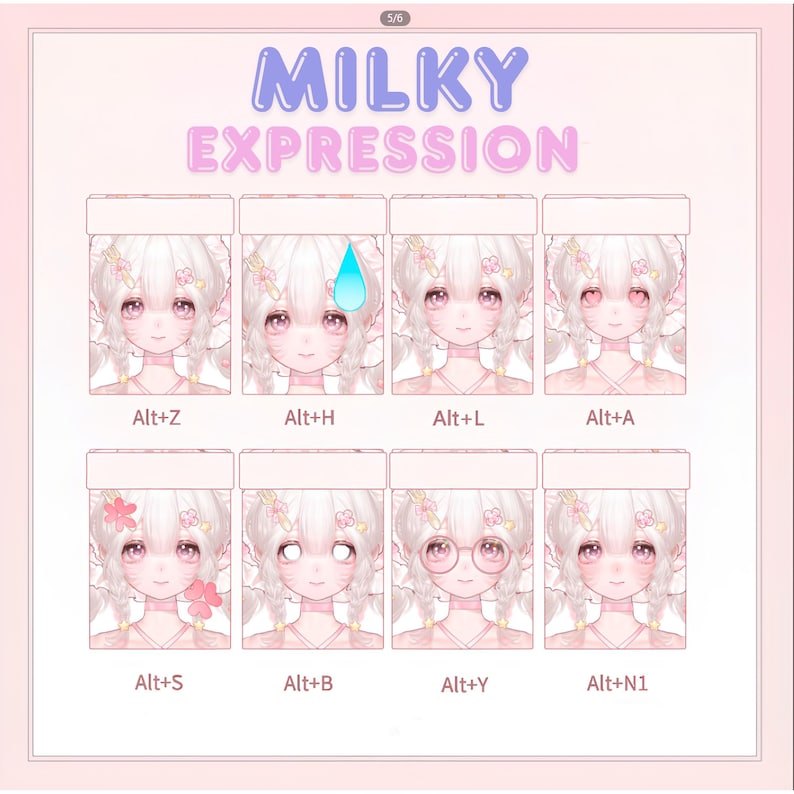 Pastel Bear Chef Vtuber Model, 30+ Hotkeys, Size Changing, Vbridger ...