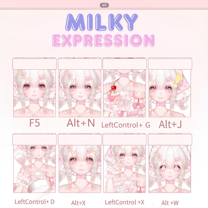 Pastel Bear Chef Vtuber Model, 30+ Hotkeys, Size Changing, Vbridger ...