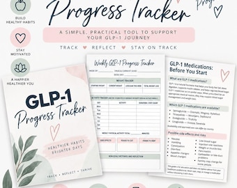 Kit de inicio GLP-1 y registro de progreso (descarga digital)