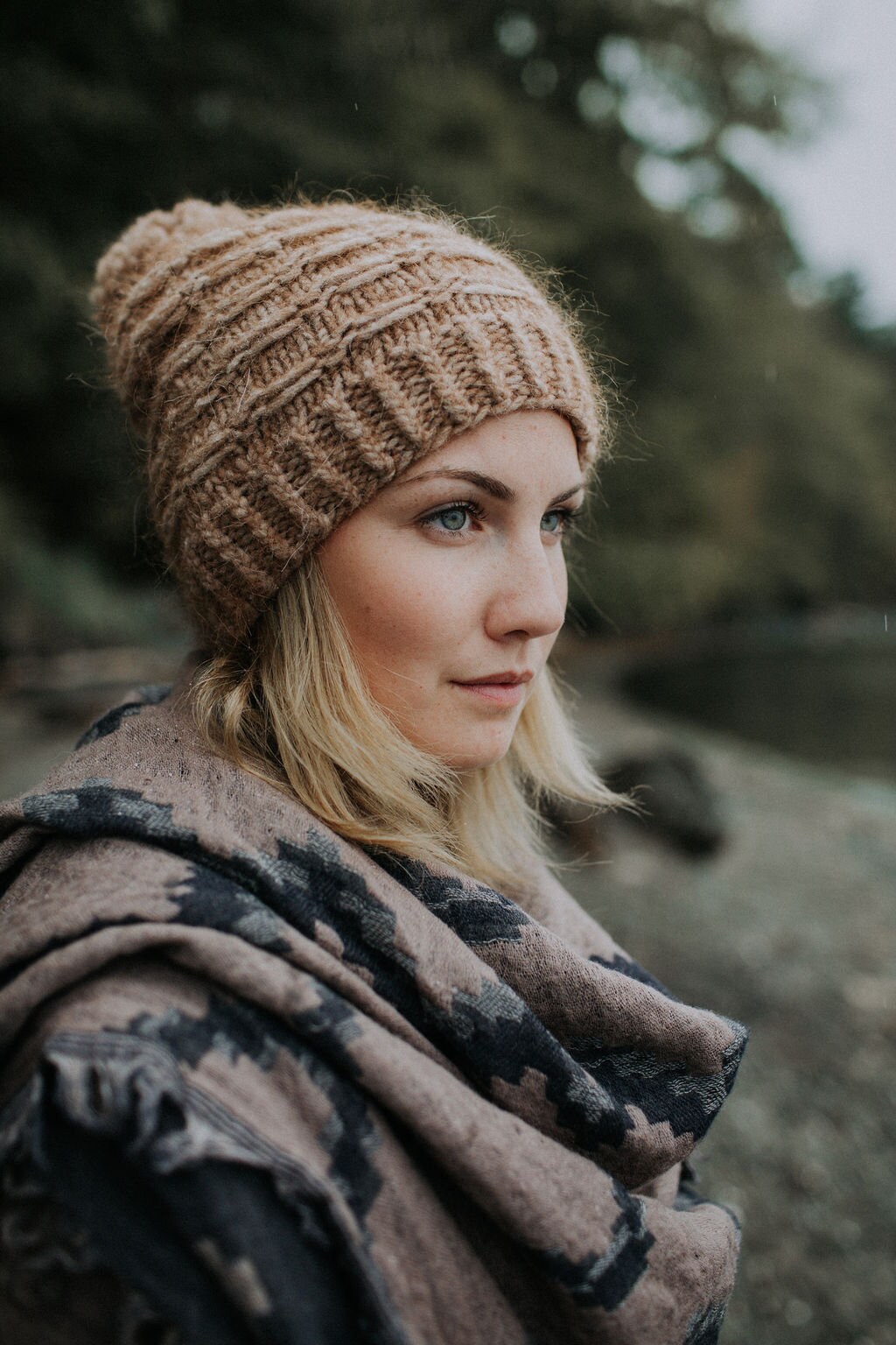 KNITTING PATTERN | Tamitik - Chunky Hat Slouchy Toque Bulky