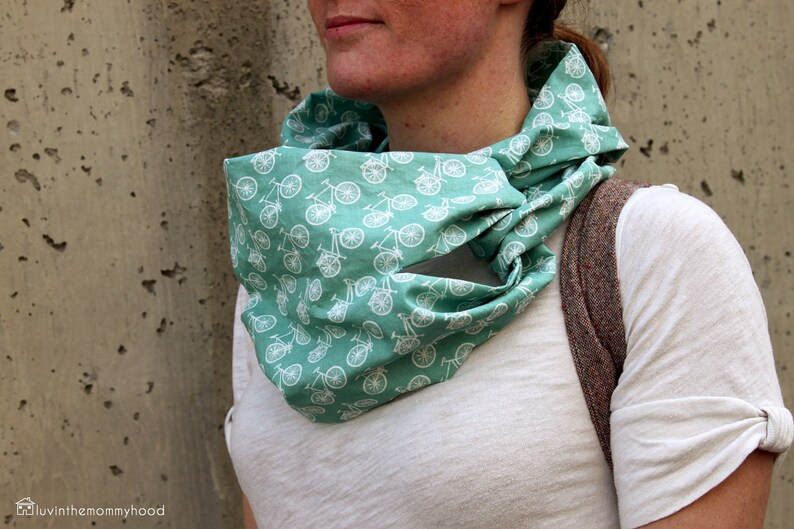 SEWING PATTERN Commuter Infinity Cowl Scarf Cowl Modern PDF image 3