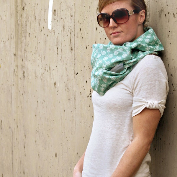 SEWING PATTERN | Commuter - Infinity Cowl Scarf Cowl Modern - PDF