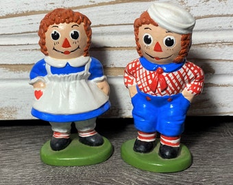 raggedy ann andy ceramic figurines