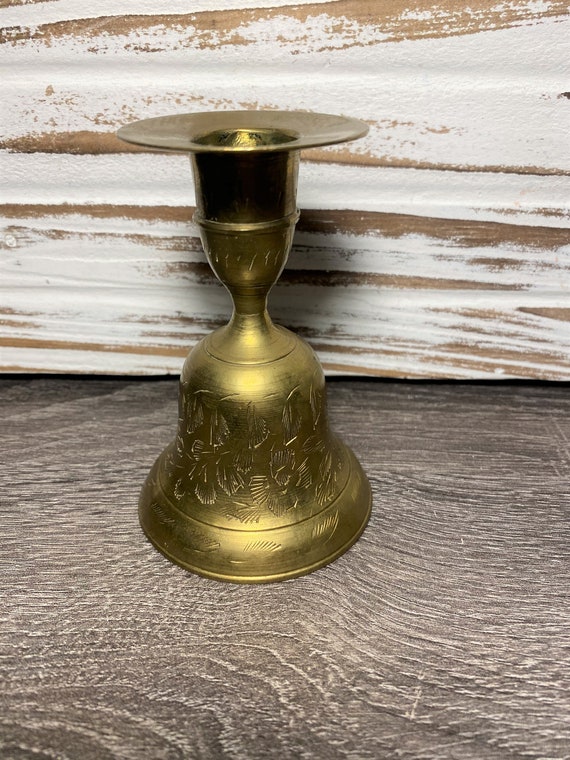 Gift Brass Bell / Candle Holder 