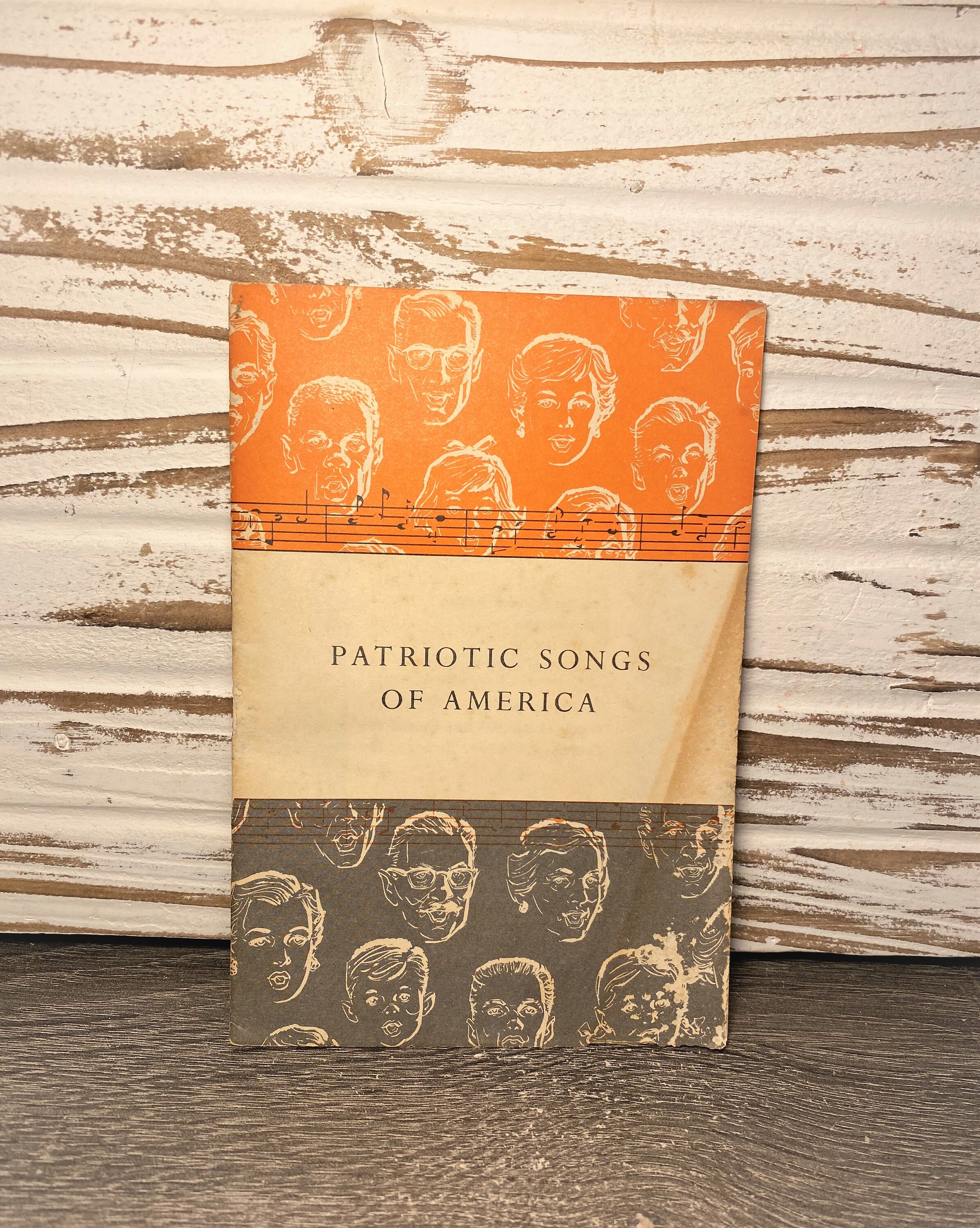 Vintage 1956 John Hancock Patriotic Songs of America Booklet Songbook