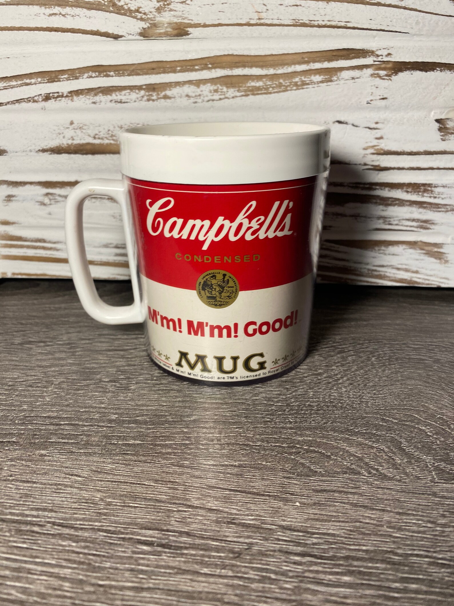 Campbell's Soup Plastic Soup Cup/ Mug with Handle Royal Etsy