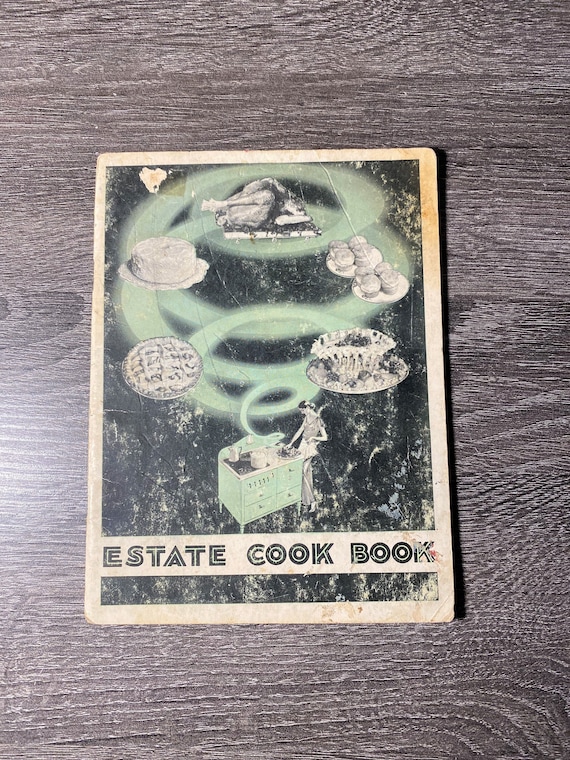 Vintage 1931 Estate Cook Book Estate Stove Company Recipe Etsy