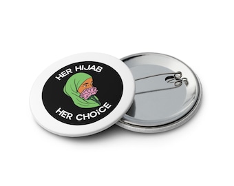 Su hiyab. Su elección. - Juego de botones