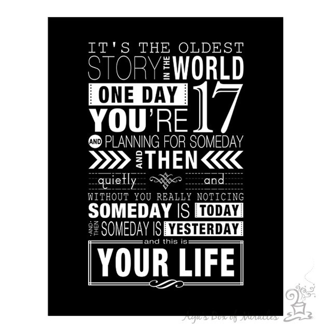 One Tree Hill Quote Gift Ideas / Graduation Gift / Etsy