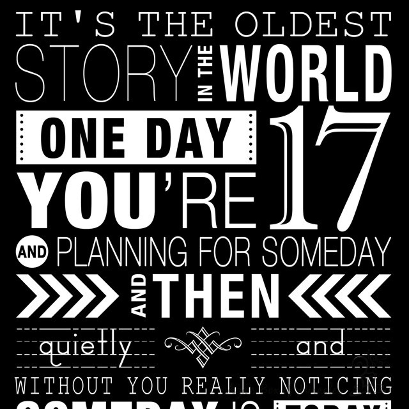 One Tree Hill Quote Gift Ideas / Graduation Gift / Etsy