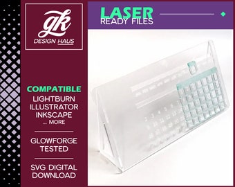 Perpetual Calendar Design No Tabs GLUED Version - 10 inch  - Digital Download SVG - Glowforge Mira Omtech K40 - Easy Laser Cutting File SVG