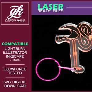 Support de téléphone porte-clés avec motif flamant rose | Matériau 1/4" (.21") | Impertinent | Fichier découpé au laser | Glowforge | Acrylique | Compacte | flamboyant | Icône