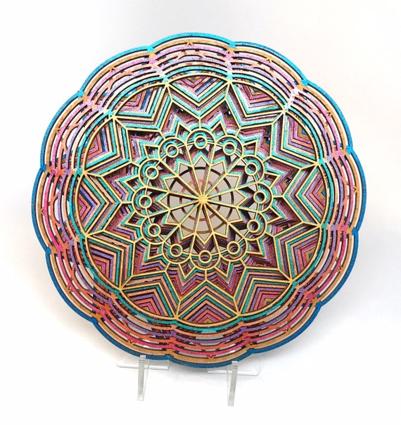 Download Layered Mandala Pattern 8 Layers Digital Download Svg Etsy