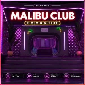 Malibu Club FiveM MLO / Interior del club nocturno / Mapas FiveM / MLO de negocios