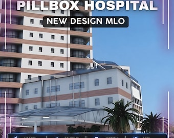 Mapa de juego de rol del Hospital Pillbox de FiveM / Interior del Centro Médico / EMS