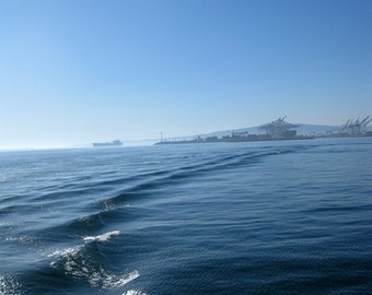 waving // Long Beach, CA // water // waves // blue sky