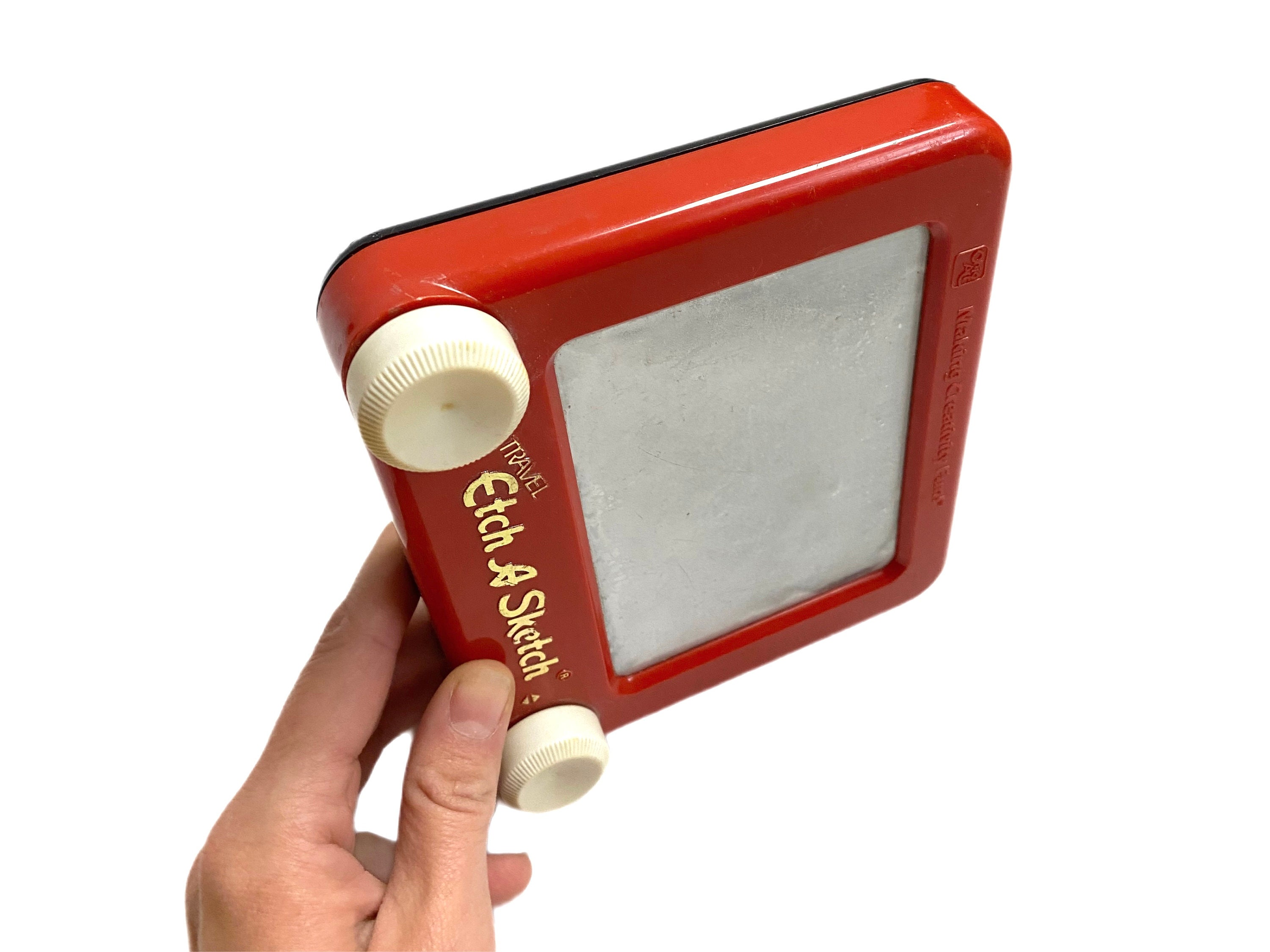 VINTAGE! MINI ETCH-A-SKETCH POCKET / TRAVEL