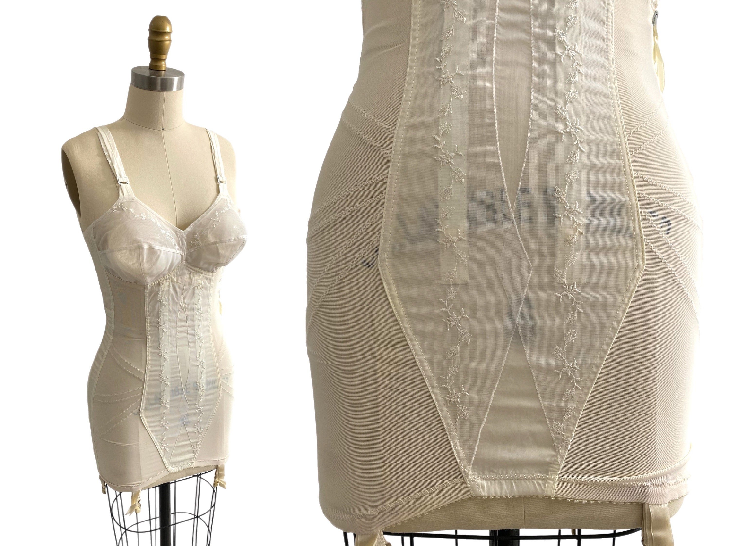 Vintage All In One Corset Girdle FOR SALE! - PicClick