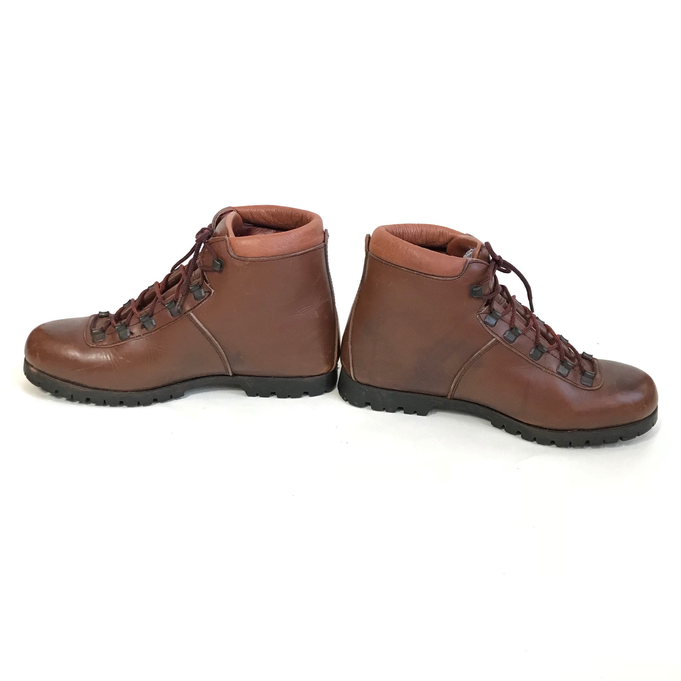Vintage 80’s Dunham Hiking Boots 6055 Size 8.5 Leather Vibram Sole Made In USA Vintage 80 main image 4