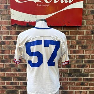 シャツ 50s Vintage Football Burean Holloway 42 Vintage 1950's Football Jersey - Etsy