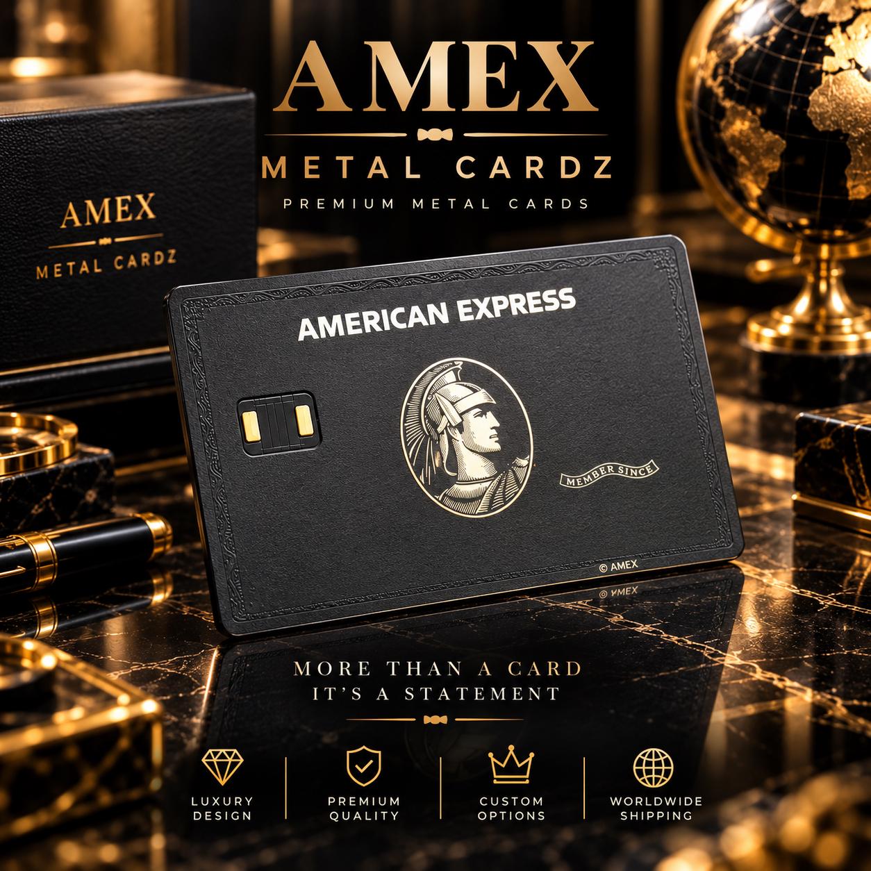 Amex Centurion Card Replica Nfc - Etsy