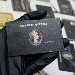 Amex centurion card replica - Etsy 日本