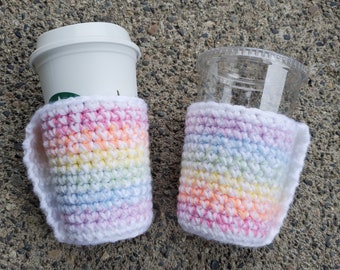 Pride Chunky Cup Cozies with Handle -- Ready to Ship