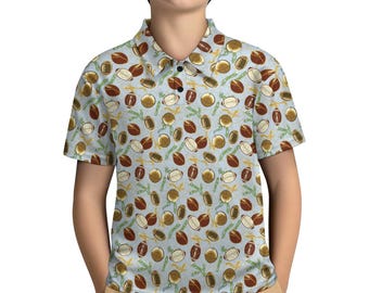 Polo-Kinderhemd mit Knopfleiste und individuellem Design