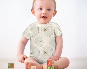 Baby-Strampler aus Baumwolle mit individuellem Design