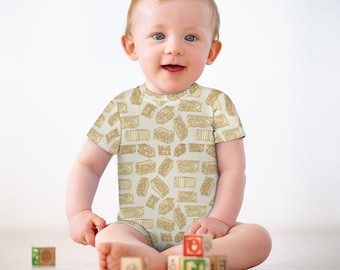 Baby-Strampler aus Baumwolle mit individuellem Design
