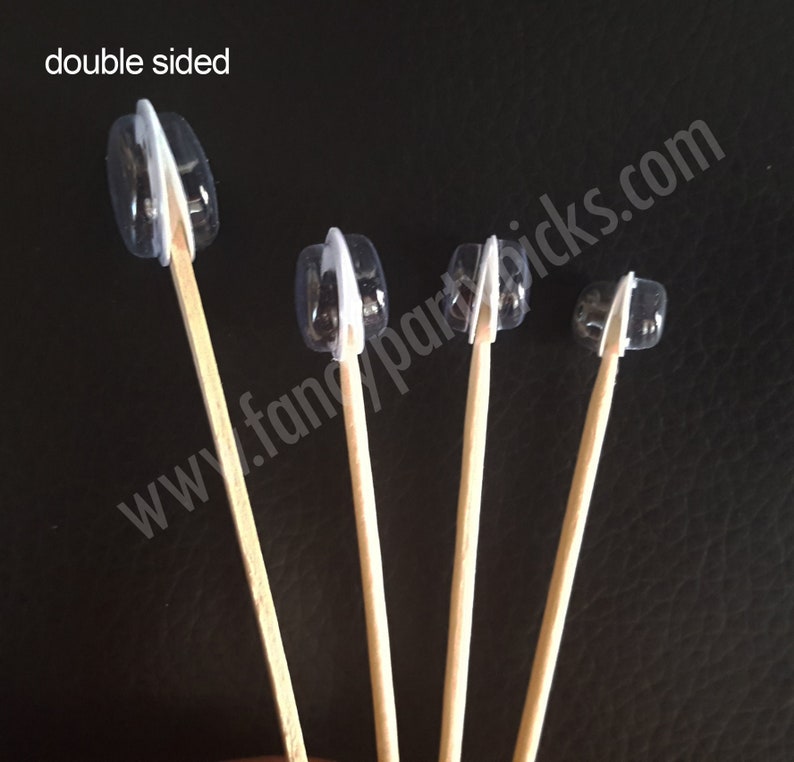 Googly Eyes Bamboo Picks: Cupcake & Appetizer Toppers, Sea theme party, Food garnish, Finger food image 5
