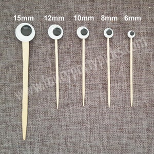Googly Eyes Bamboo Picks: Cupcake & Appetizer Toppers, Sea theme party, Food garnish, Finger food image 8