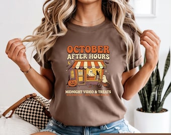 Retro Ghost Halloween Shirt,  Spooky Season Shirt, Vintage Graphic Tee