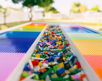 Giant Lego table with storage