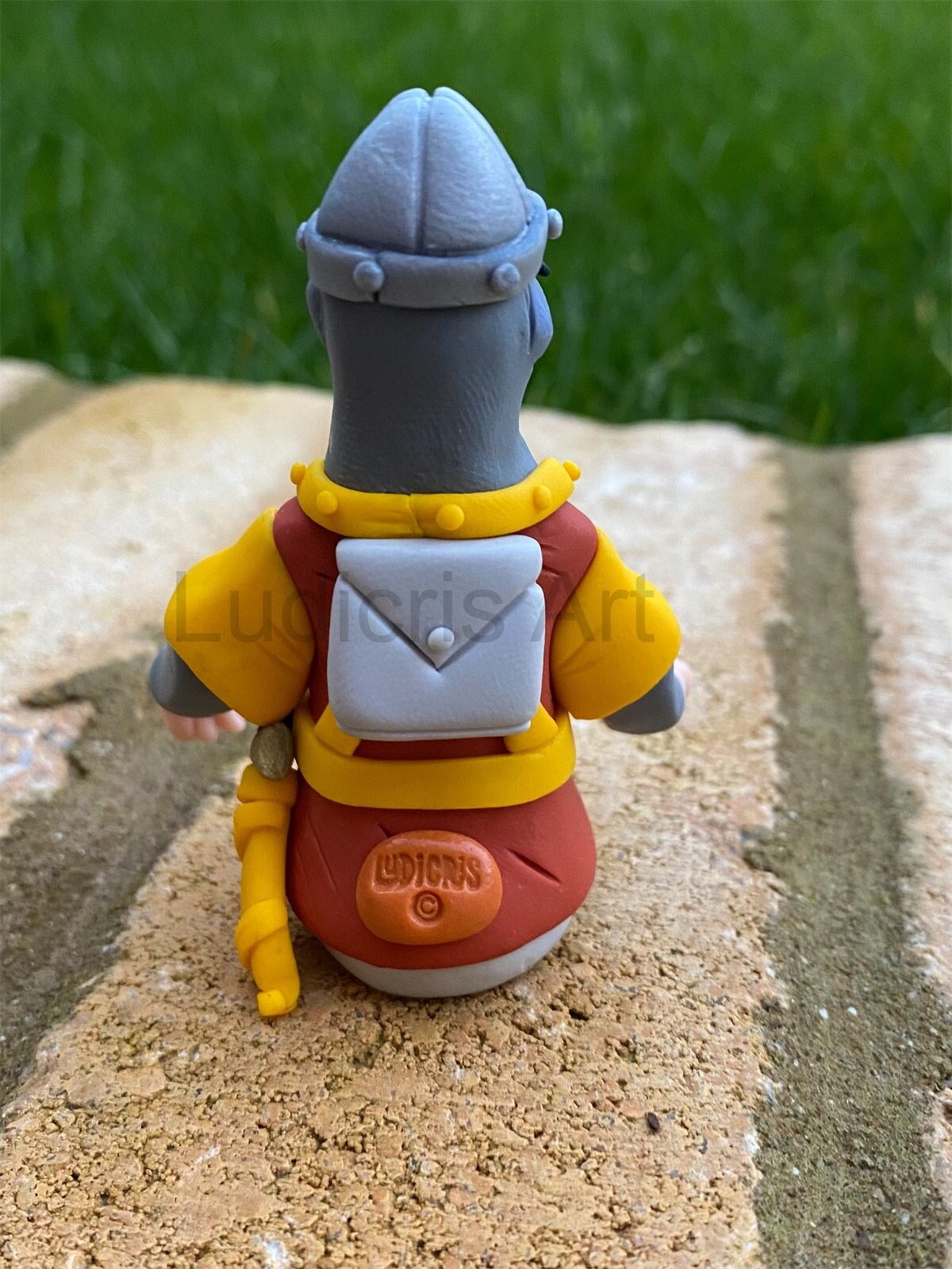 Dragon's Lair Dirk the Daring Figure (OOAK HANDMADE) 3.5 Inch Tall