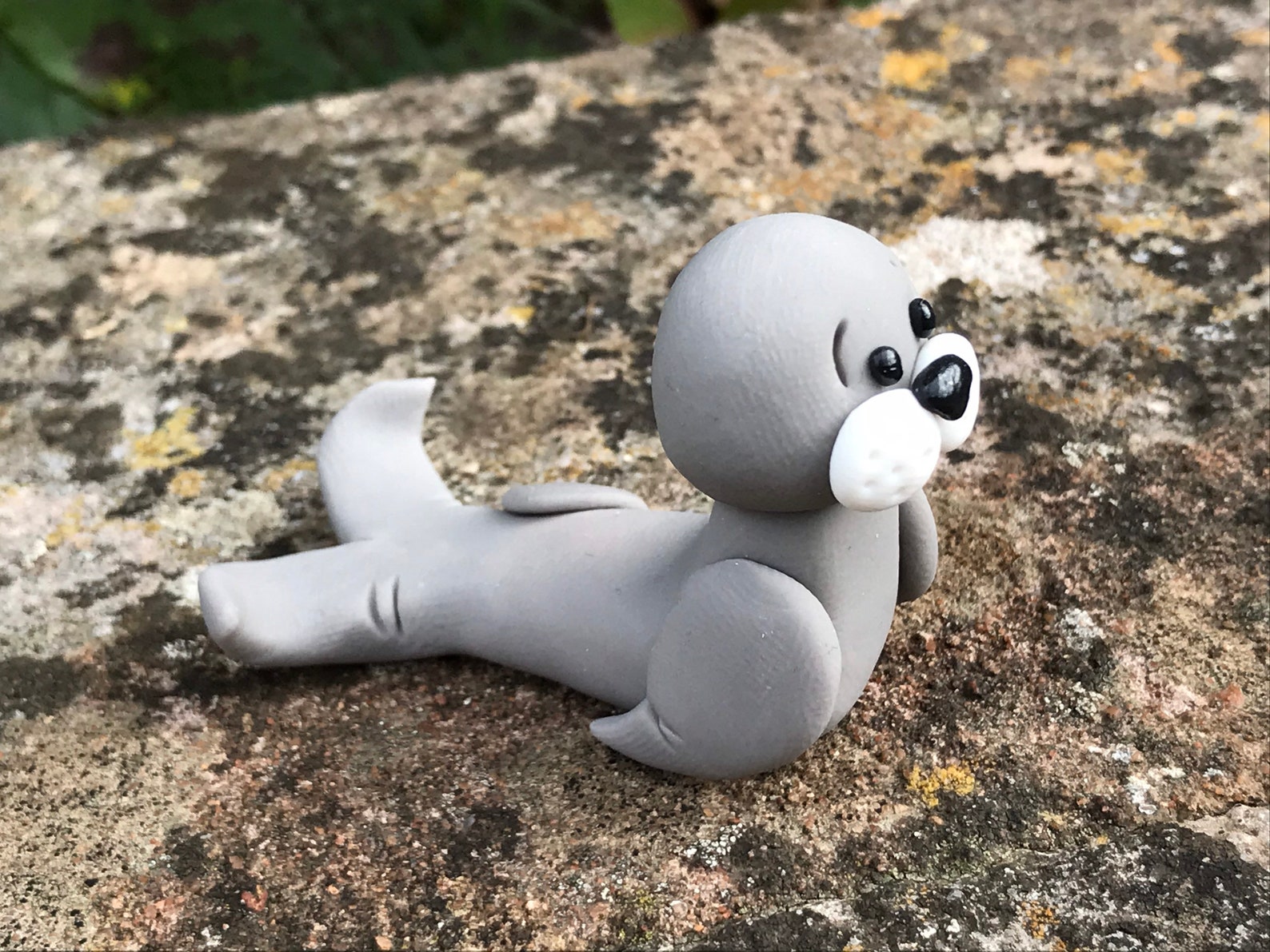 Seal Figurine Polymer Clay Seal Figurine Polymer Clay Animal Figurines