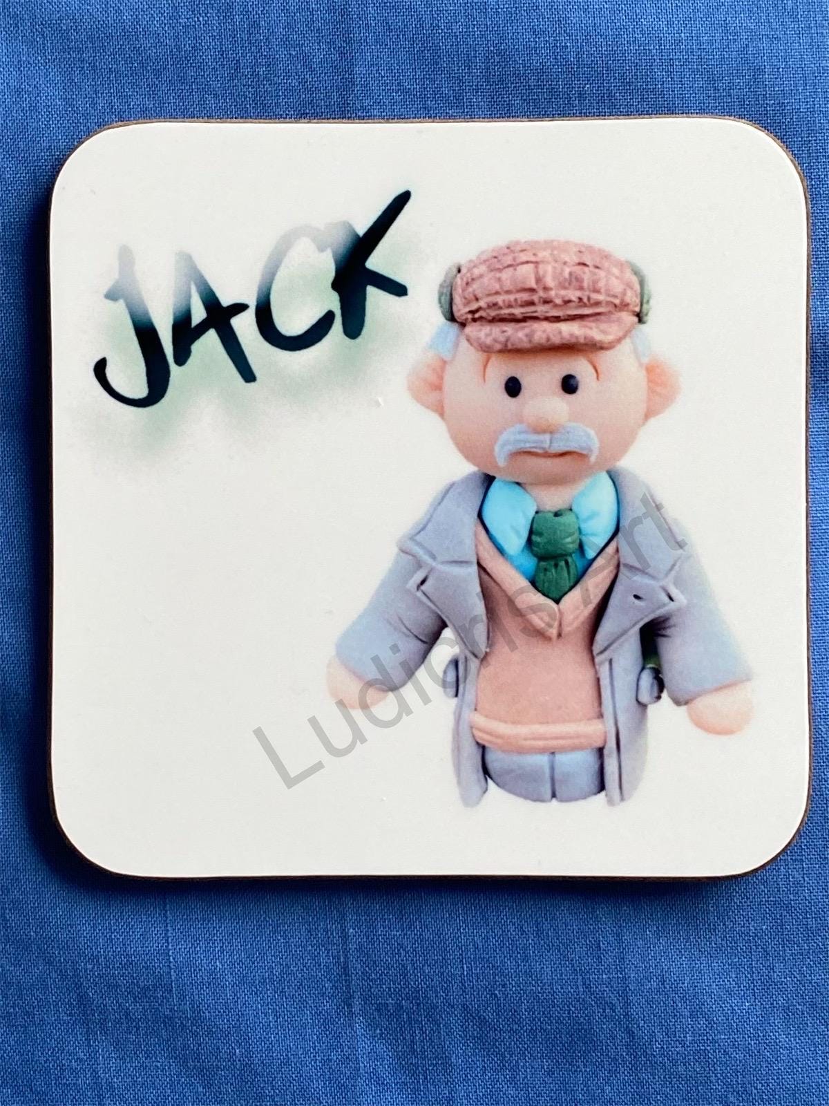 Still Game inspired Coasters, interpretation of the awesome Scottish comedy series from Ludicris art original models