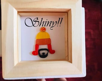 Firefly Jayne Cobb inspired Framed Art Hat & Quote