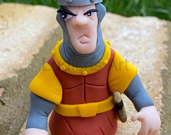 Dragon's Lair Dirk the Daring Figure (OOAK HANDMADE) 3.5 Inch Tall