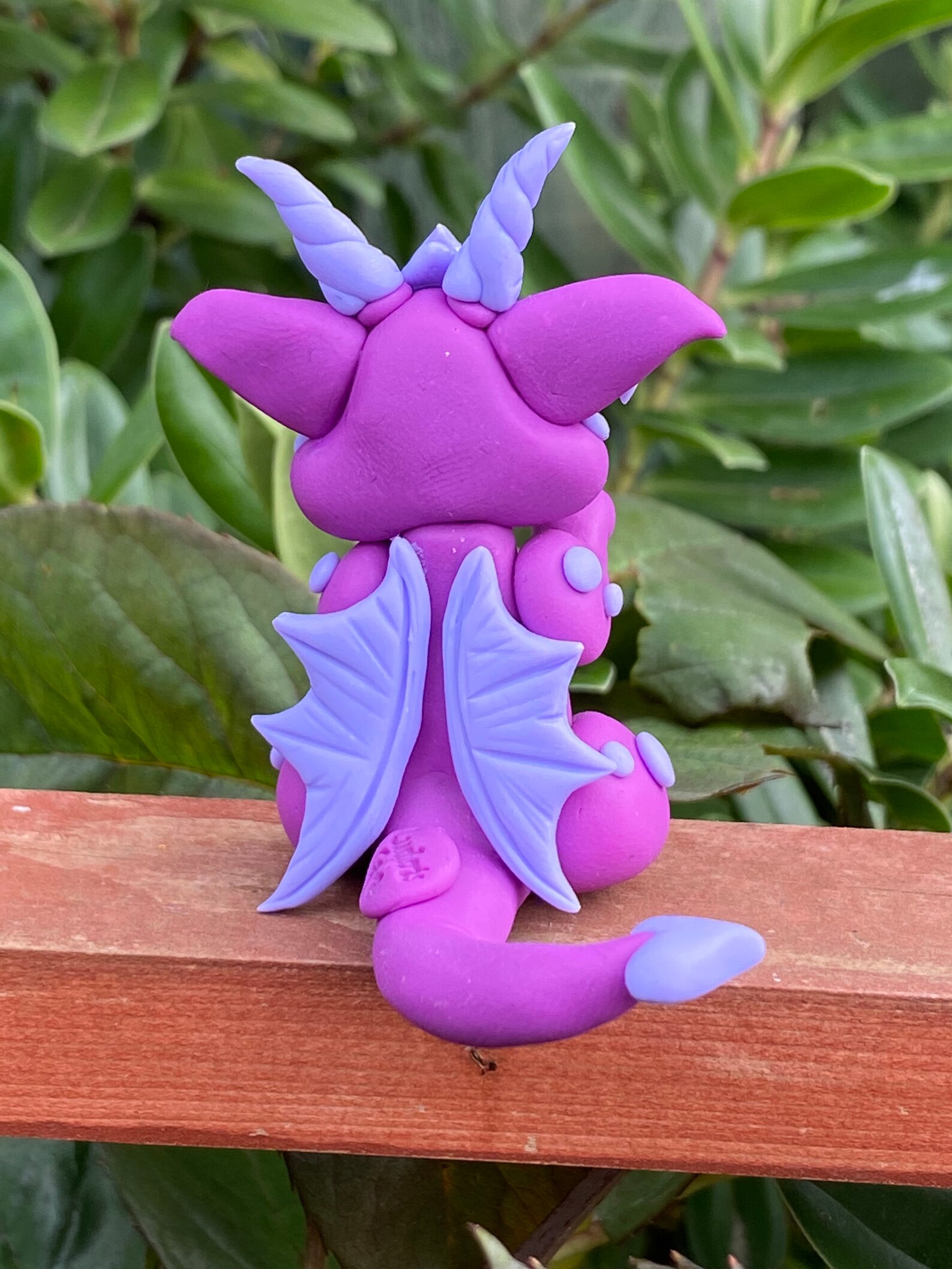 Polymer Clay Dragon Sculpture Figurines by Handmade by Ludicris Etsy