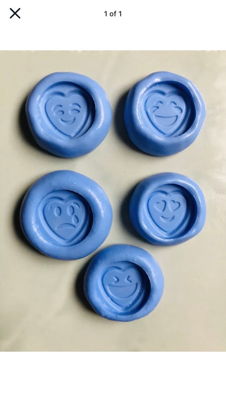 wax resin sweeties polymer clays love Heart Sweet Moulds keychain cake decorating mould 20mm -Fimo clay decorations