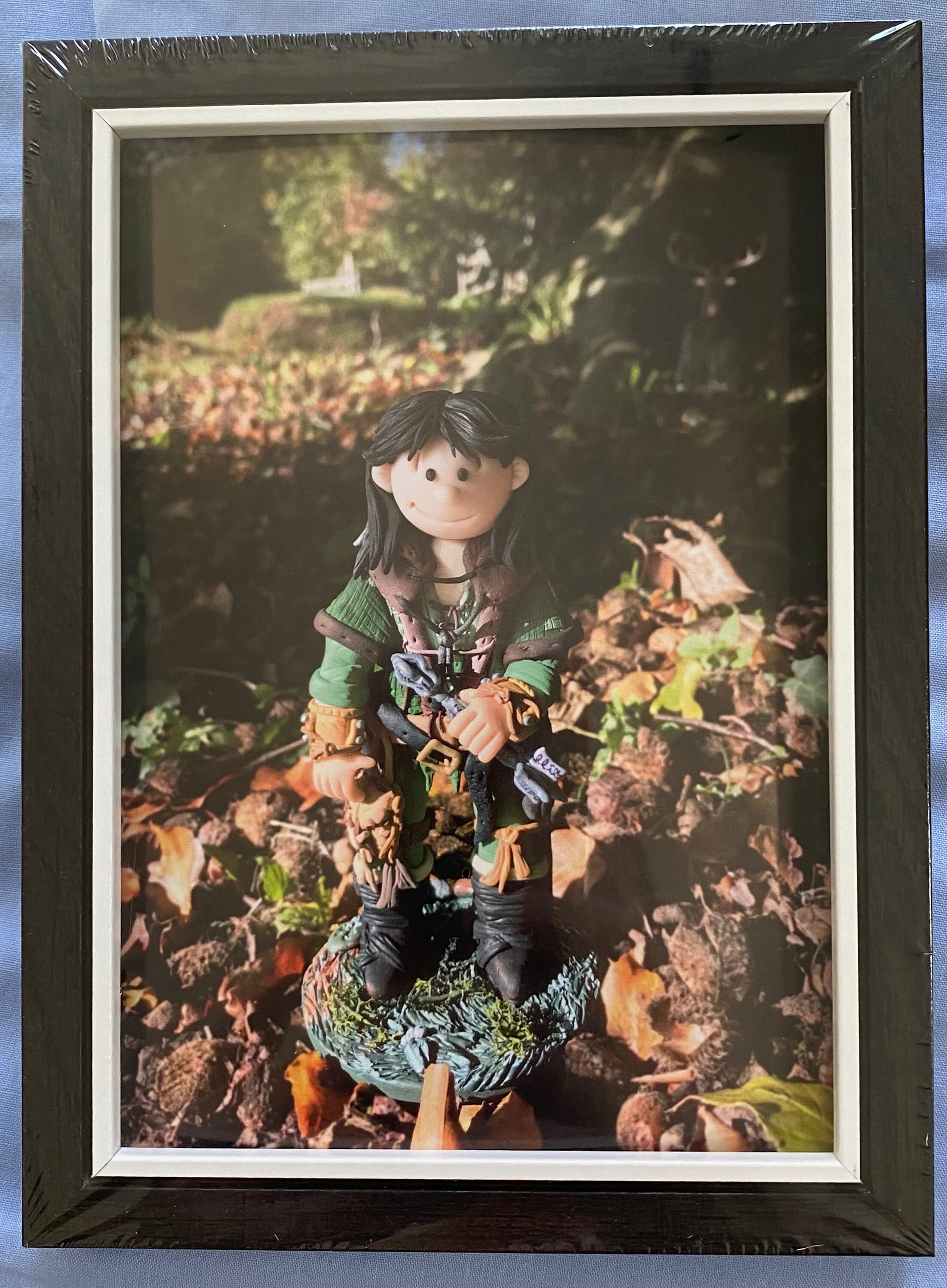 シャーウッドのロビンにインスパイアされた、ルディクリスによる7.5インチのアートプリントまたはフレーム。ロクスリーまたはハーンのロビン - Etsy  日本, image size:2205x3000