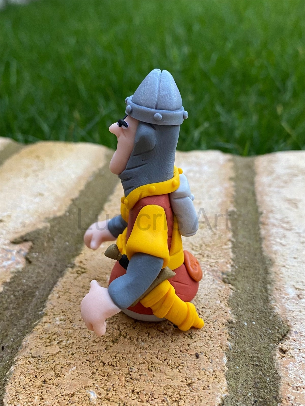 Dragon's Lair Dirk the Daring Figure (OOAK HANDMADE) 3.5 Inch Tall