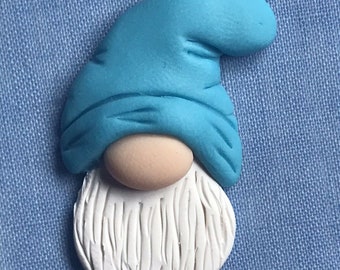 Cute Little silicone Mould Tomte Gnome face & hat/ Full body