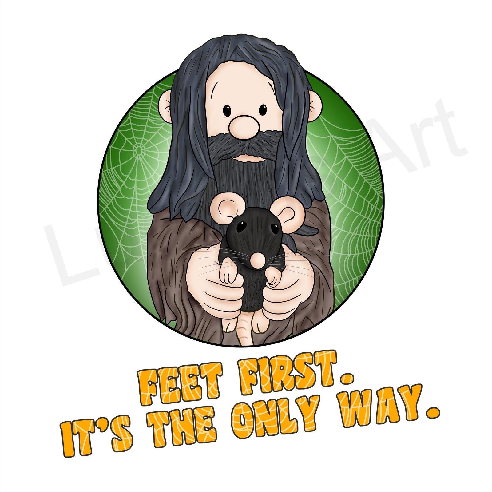 シャーウッドのロビンにインスパイアされた、ルディクリスによる7.5インチのアートプリントまたはフレーム - Etsy 日本, image size:1600x1600