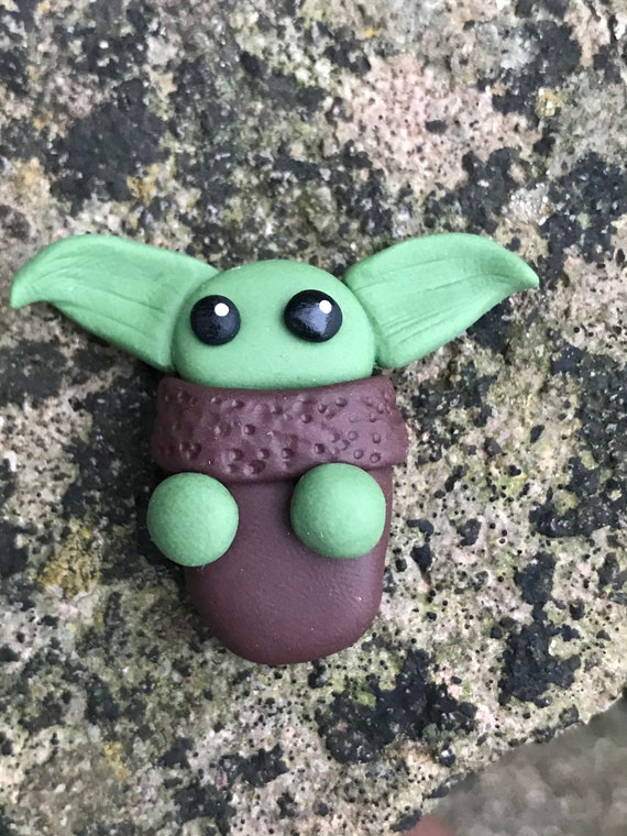 Baby Yoda Brooch/ Baby Yoda Gifts Baby Yoda Fanart Etsy